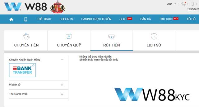 Cách Rút Tiền W88 Chuẩn Nhận Tiền Nhanh 100% Thành Công 4 Biểu mẫu rút tiền W88 chuẩn dành cho người chơi Việt Nam