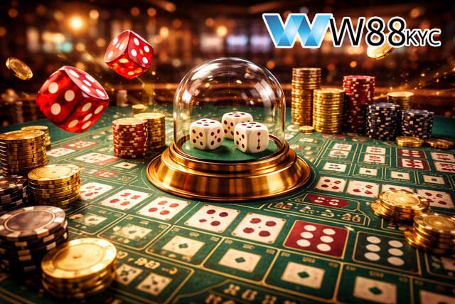 Kinh Nghiệm Bắt Cầu Sicbo W88 Từ Bet Thủ Thực Chiến 2026 1 Giao diện sảnh chơi Sicbo trực tuyến tại nhà cái W88