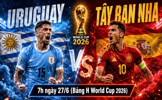 Uruguay vs Tây Ban Nha